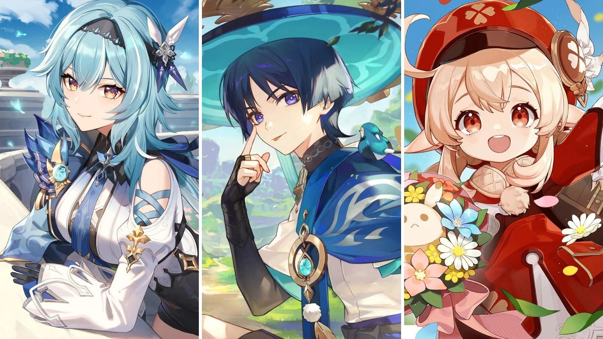 Rumored 5-stars to appear on 3.8 banners (Image via HoYoverse)