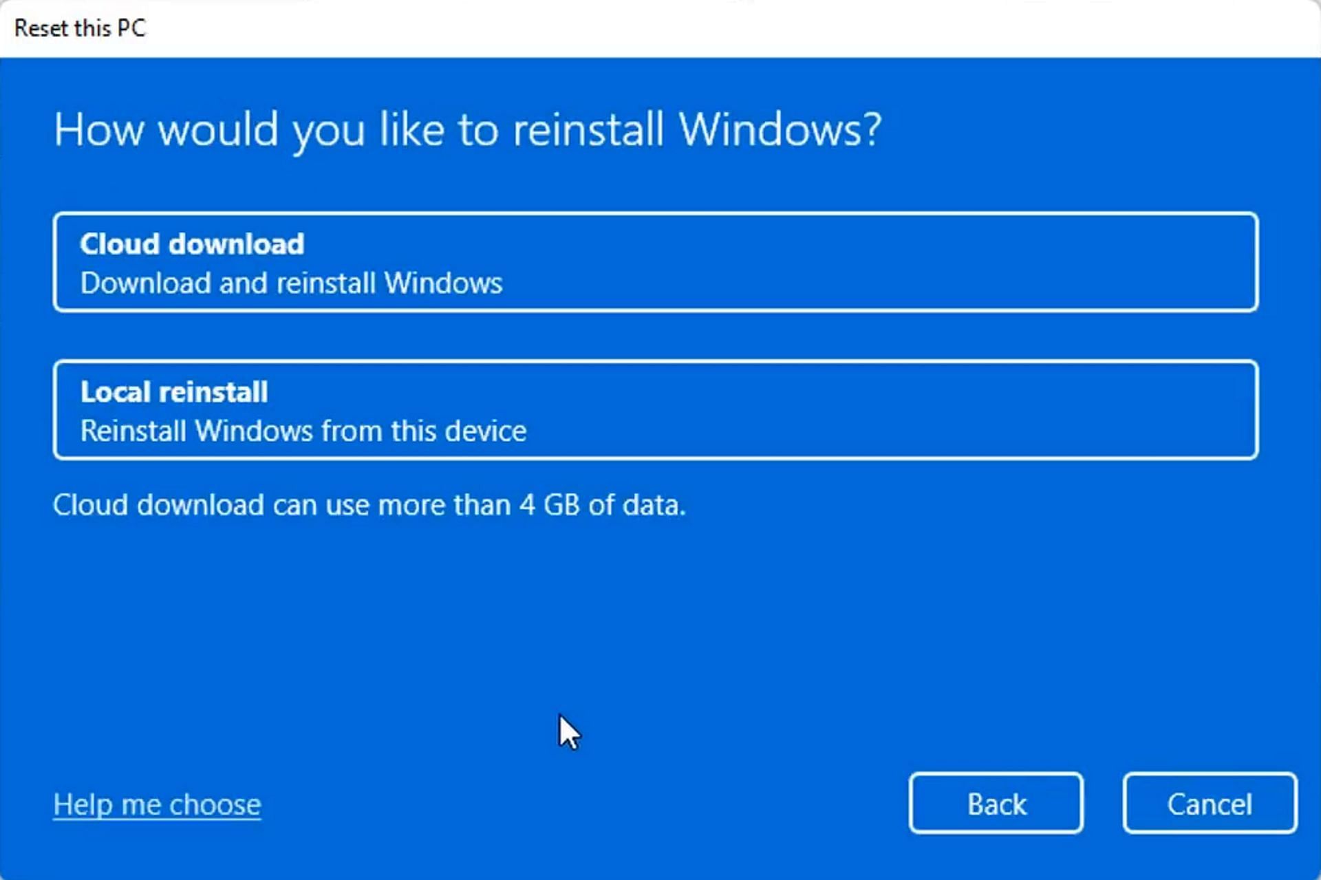 Choose how you want to install Windows. (Image via Sportskeeda)