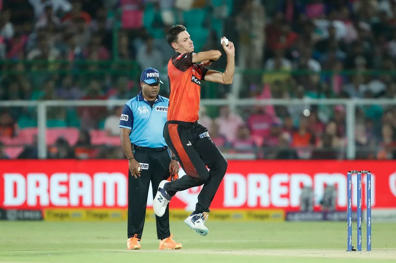 Marco Jansen of SRH. Courtesy: IPL