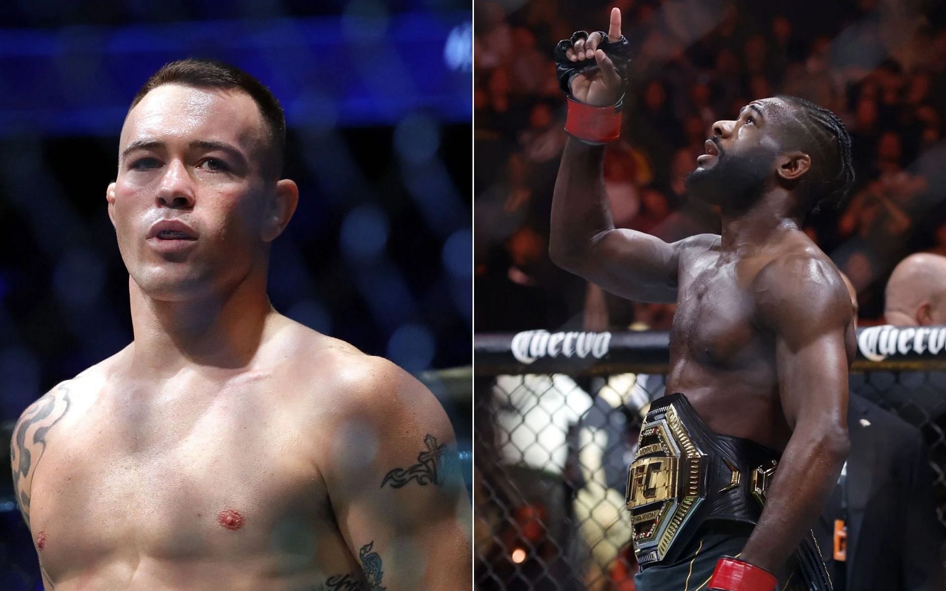 Colby Covington [Left], and Aljamain Sterling [Right]