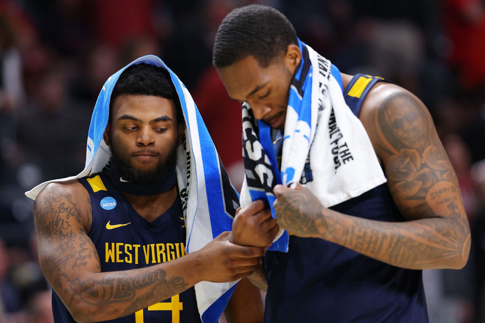 The Mountaineers lost in the first round of the 2023 NCAA Tournament (Image via Getty Images)