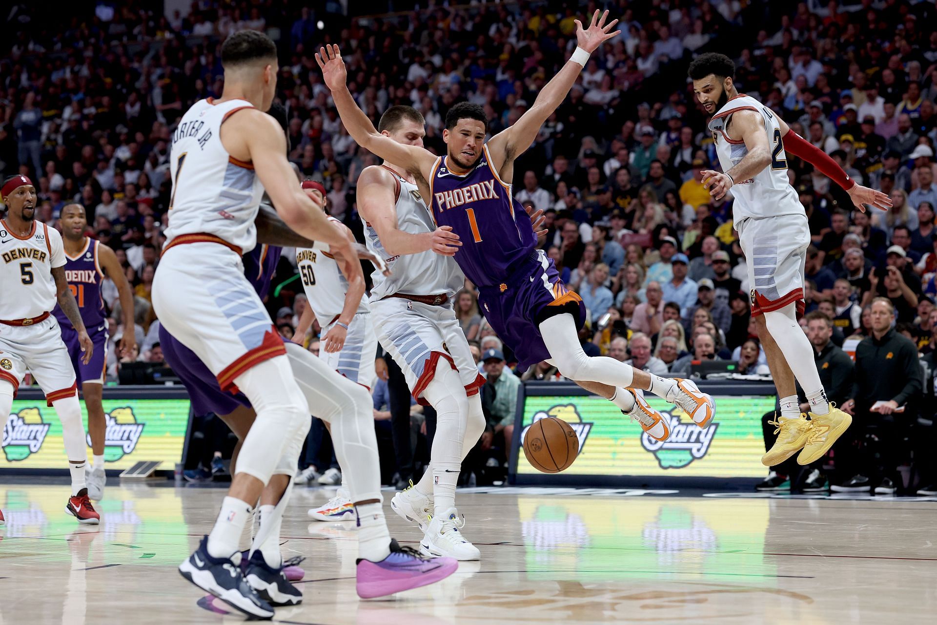 Devin Booker, Phoenix Suns v Denver Nuggets - Game Five