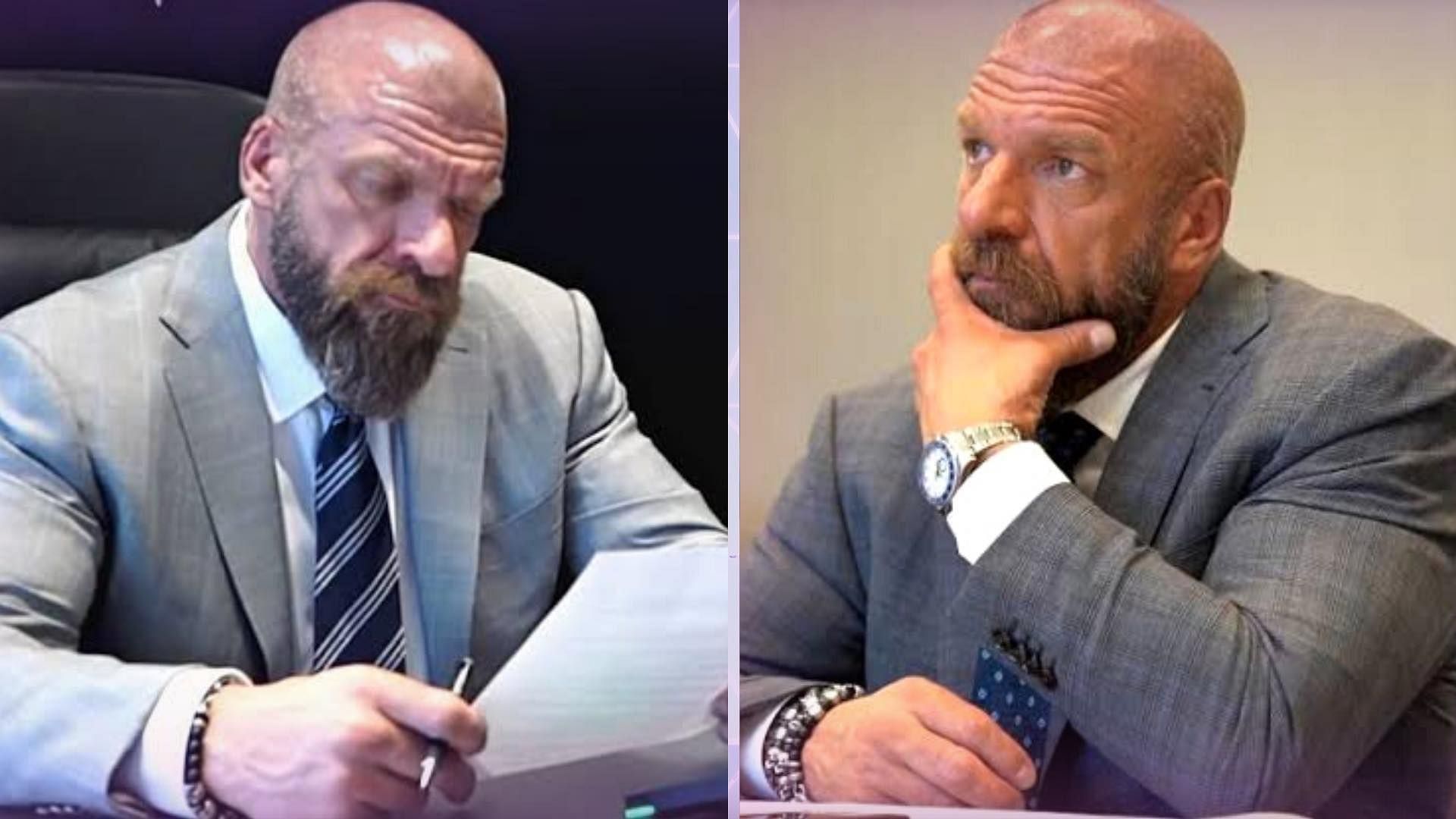 Triple H has a lot to think about