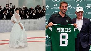 Penelope Cruz's Met Gala outfit screams Aaron Rodgers, claims NFL analyst - "Second date in a bridal gown"