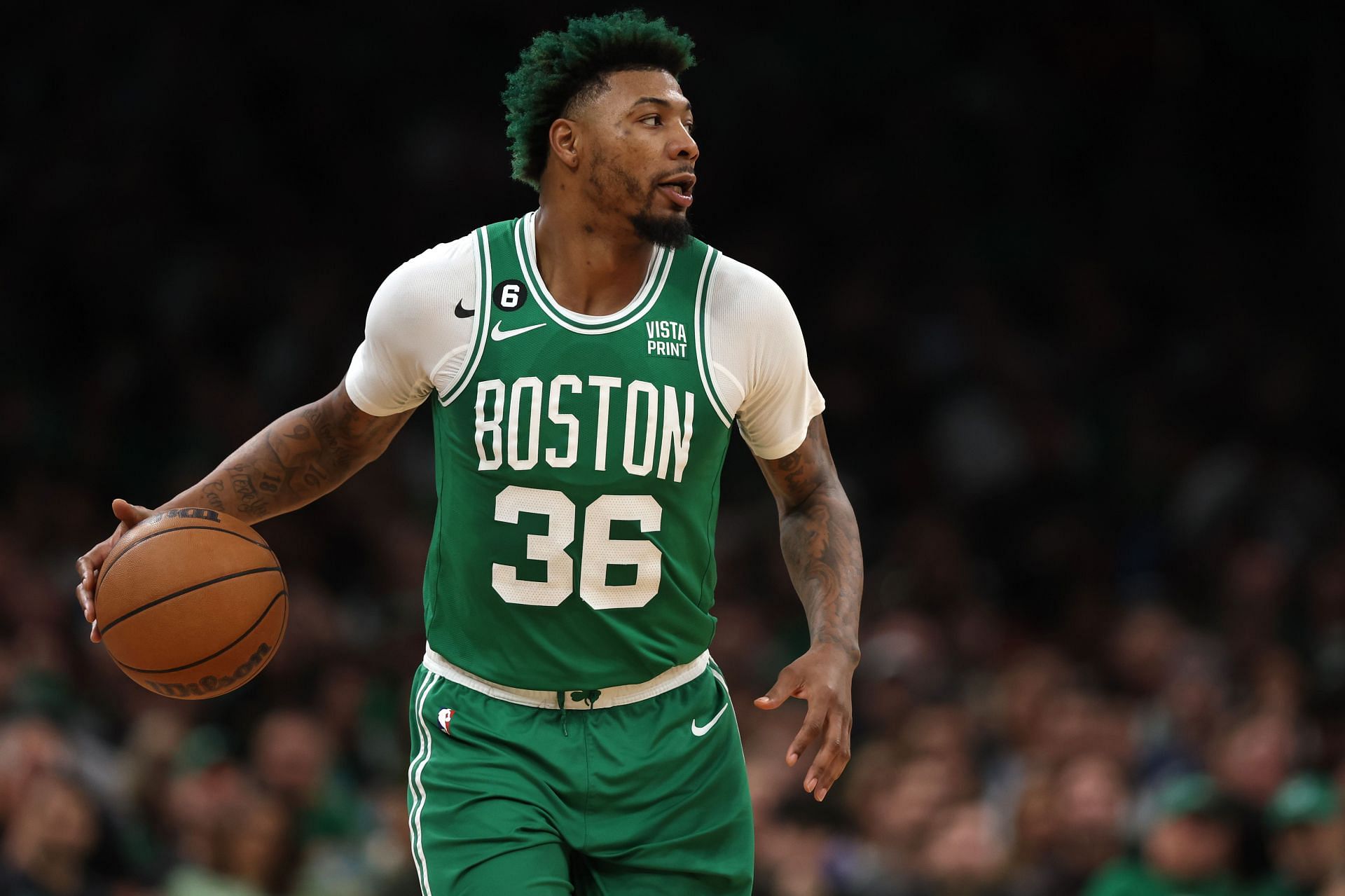 Smart is having another great season for the Boston Celtics (Image via Getty Images)