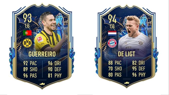 FIFA 23 leaks hint at Raphael Guerreiro and Matthijs De Ligt coming to the Bundesliga TOTS promo