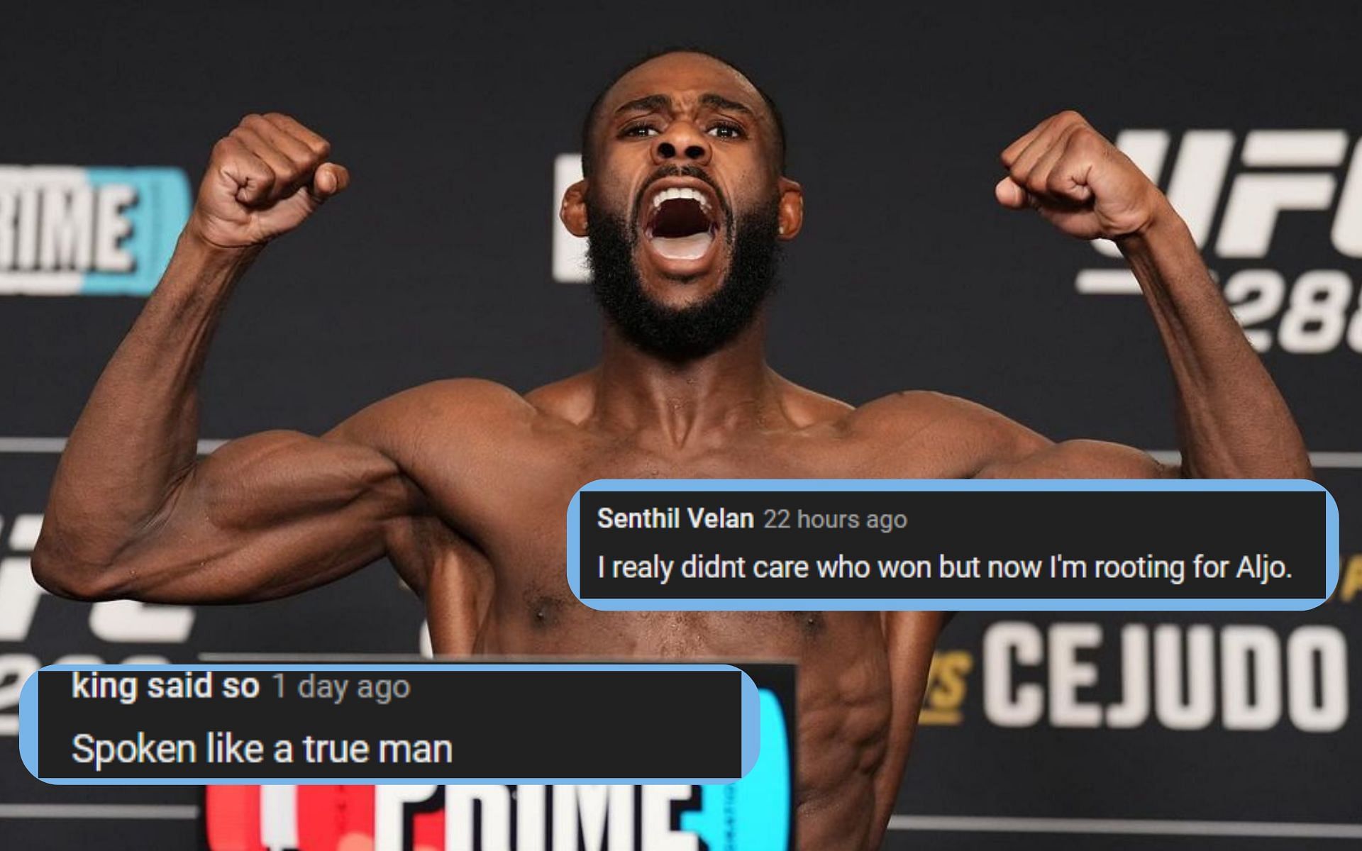 Fans rally behind Aljamain Sterling after he claps back at Team Cejudo for heckling him during weigh-ins