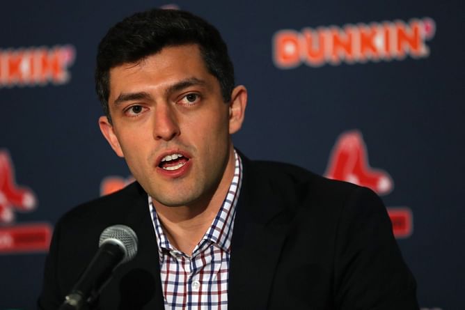 Boston Red Sox fans excited as Chaim Bloom cracks a smile when asked about acquiring Shohei Ohtani: "The Red Sox have the money to do that"
