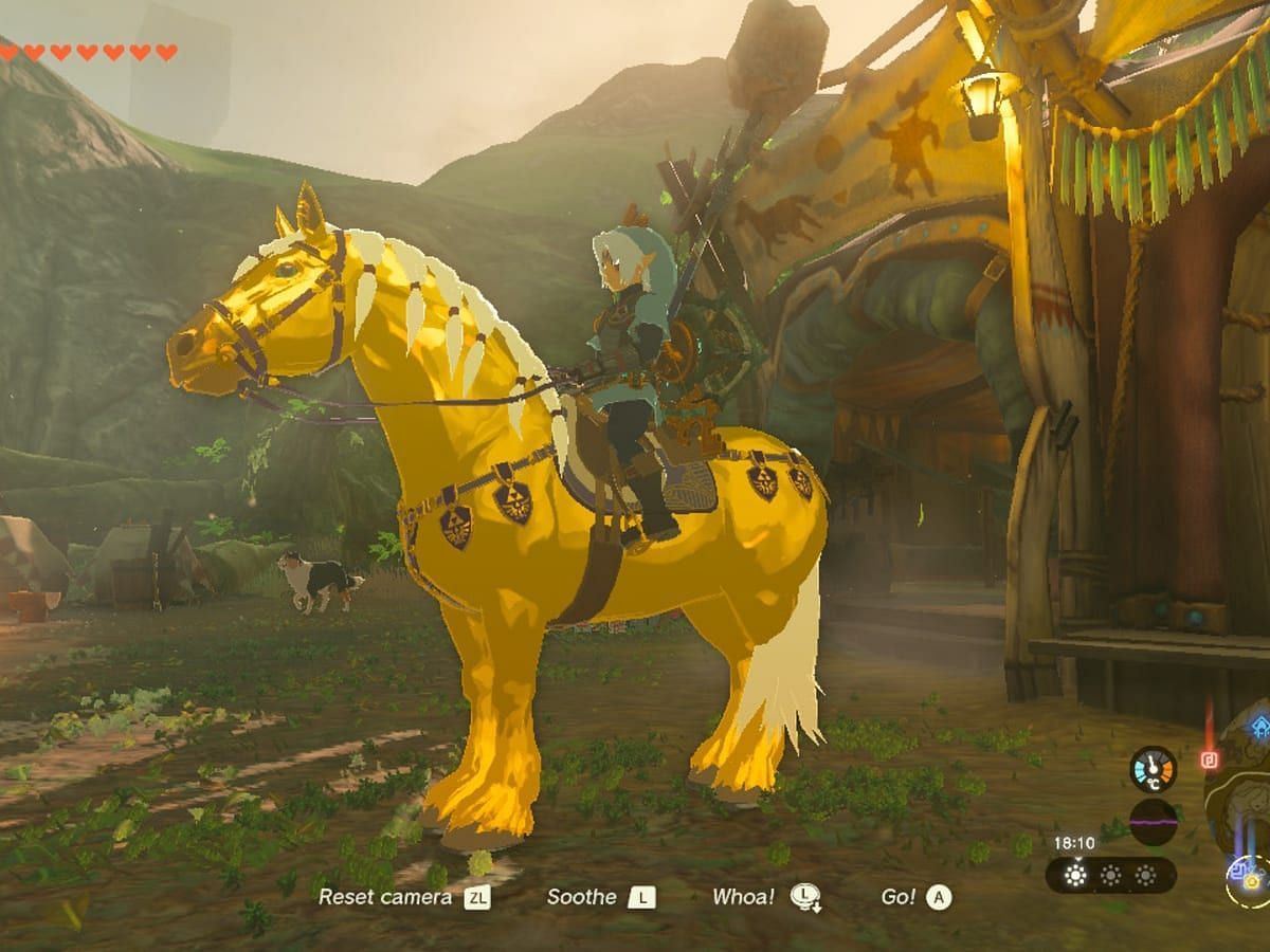 Tears of the Kingdom - Royal Bridle and Saddle (Image via Nintendo)