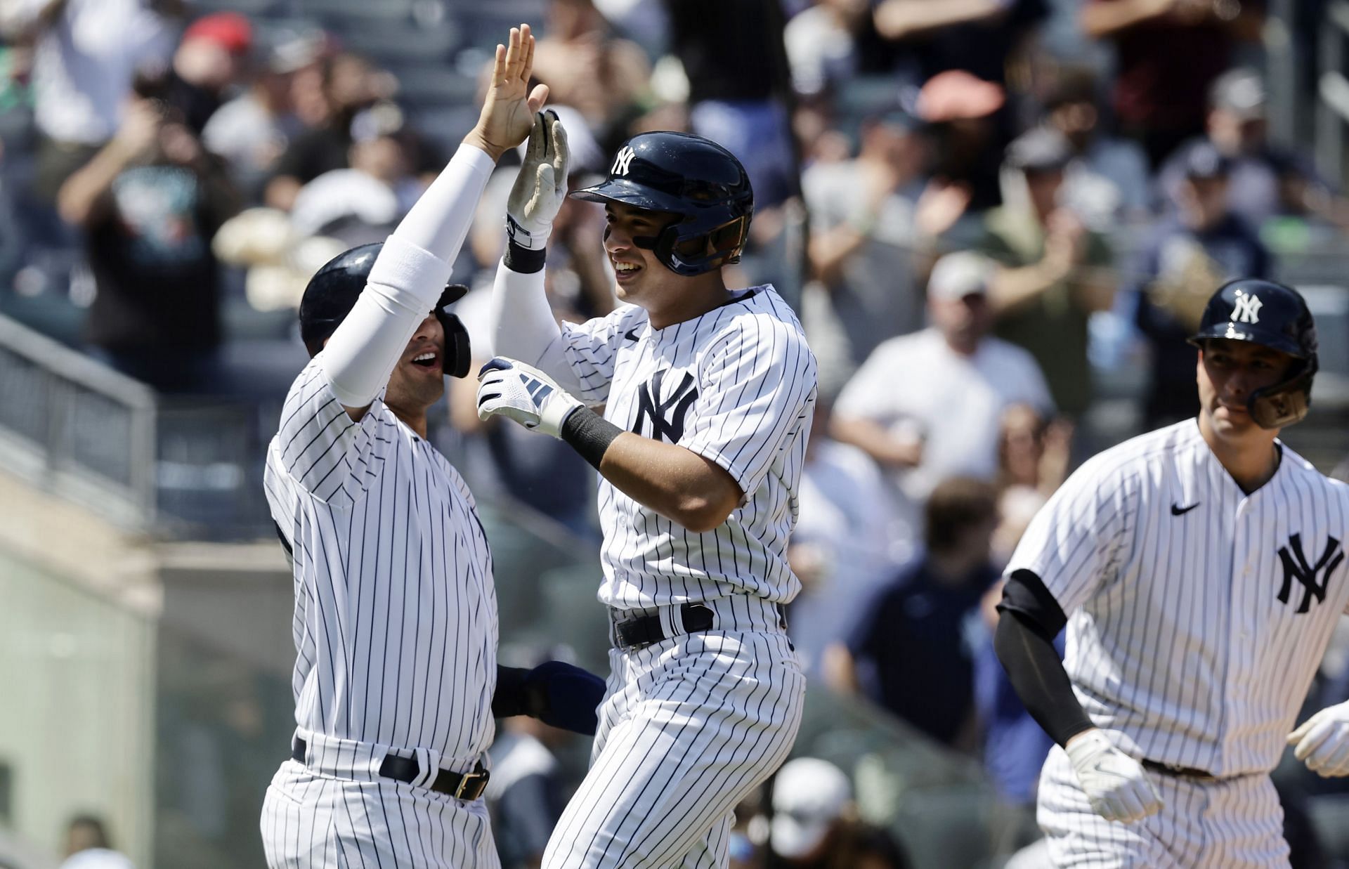 Yankees rookie Anthony Volpe makes history with grand slam in