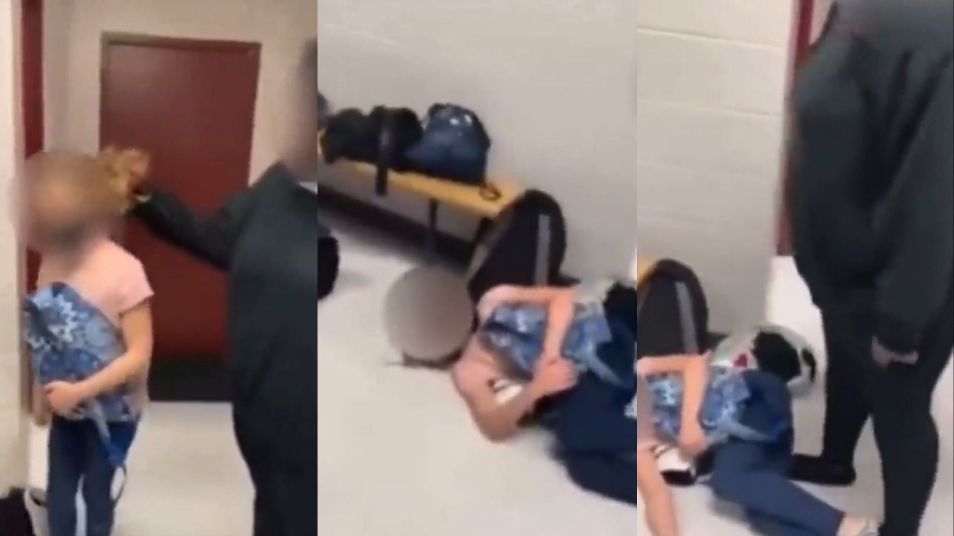 Video of student getting assaulted by school faculty makes rounds online (Image via HipIsEdo/Twitter)