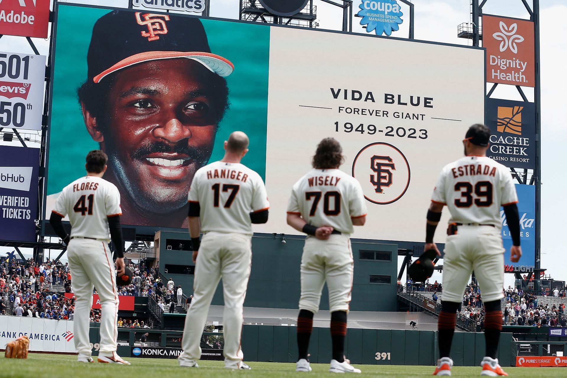 Vida Blue passed away