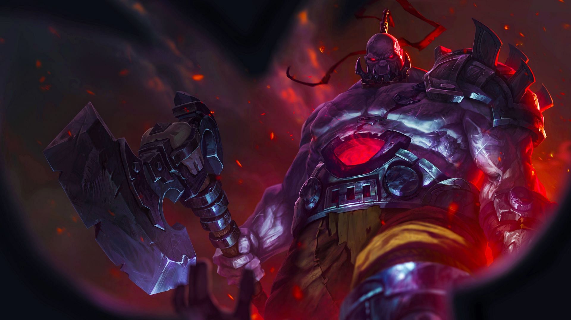 Sion is one of Runeterra&#039;s most dreaded and horrifying warlords (Image via Riot Games)