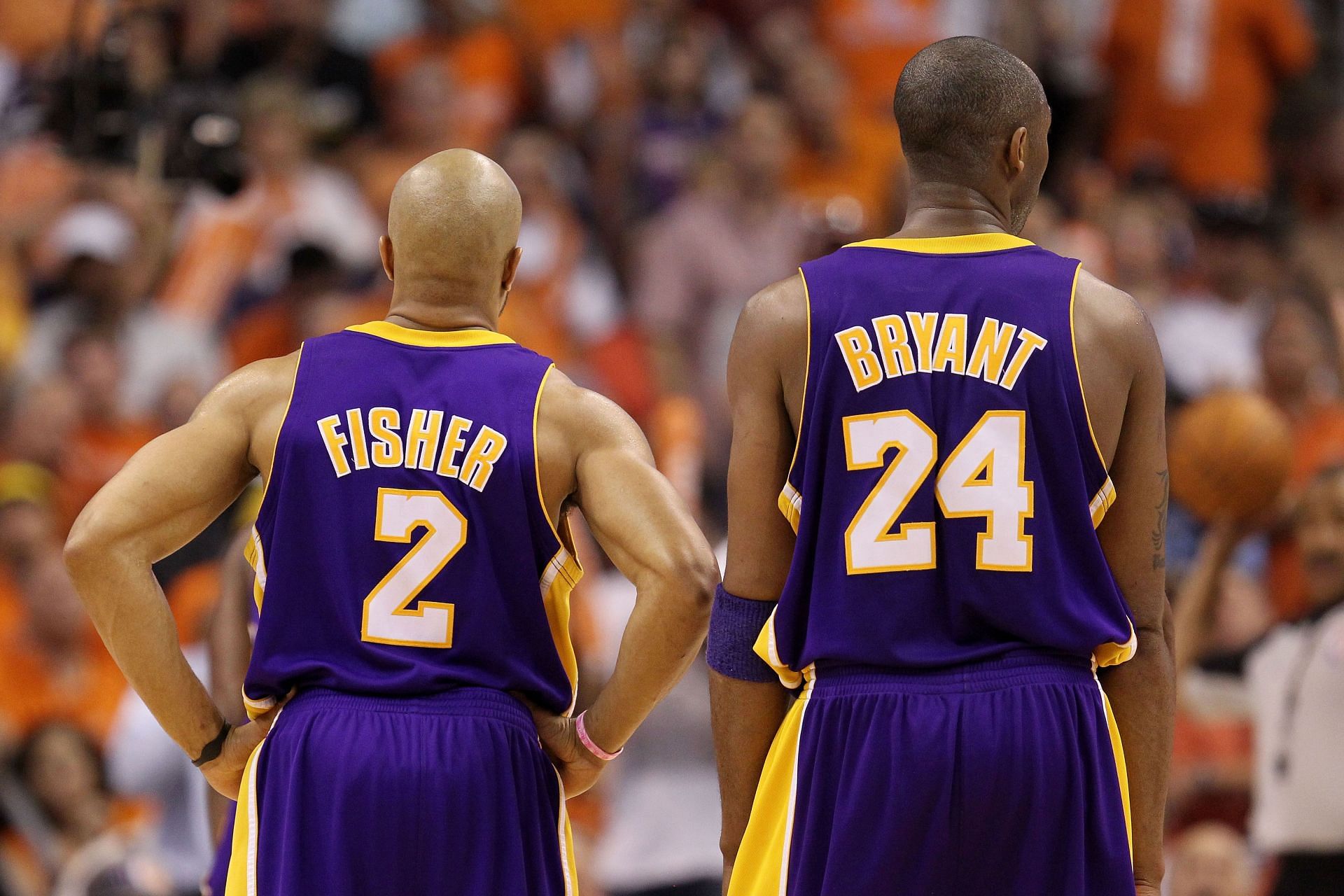 Fisher and Bryant won their last championship in 2010 (Image via Getty Images)