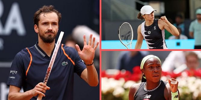 French Open 2023 TV Schedule: When are Daniil Medvedev, Iga Swiatek & Coco Gauff playing? - Day 3, Round 1