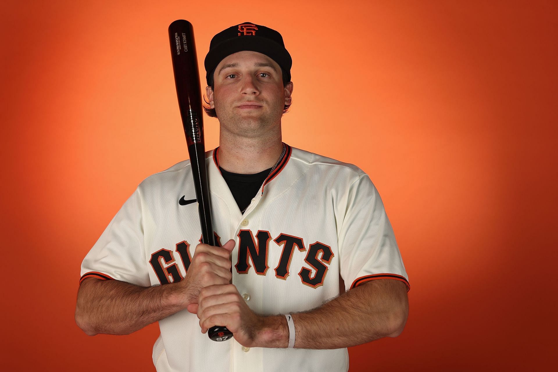 Casey Schmitt on San Francisco Giants Photo Day