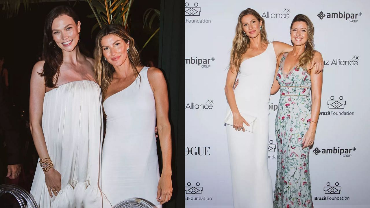Gisele Bundchen and her sister Pati recently appeared at the Miami Gala for environmentalist work  (Image via People via LEANDRO JUSTEN)