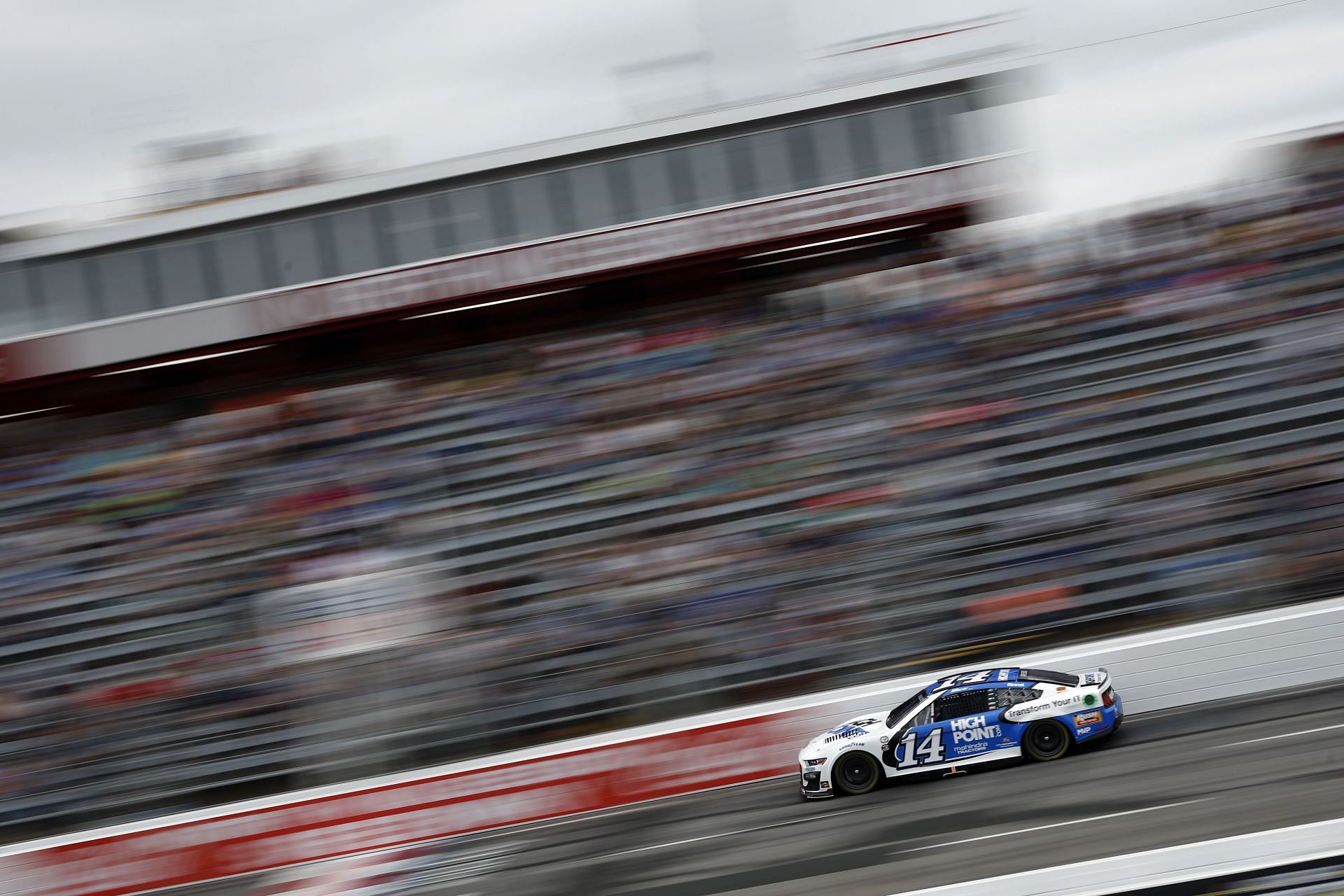 Chase Briscoe at the North Wilkesboro Speedway