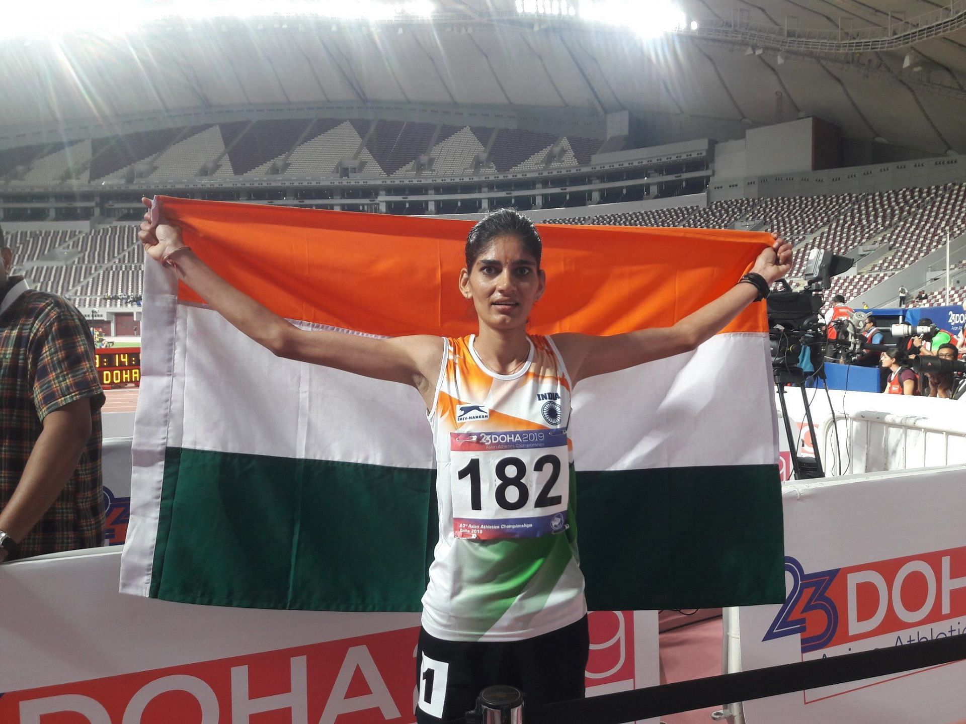 Parul Chaudhary won the 3000m steeplechase [File Photo/AFI on Twitter]