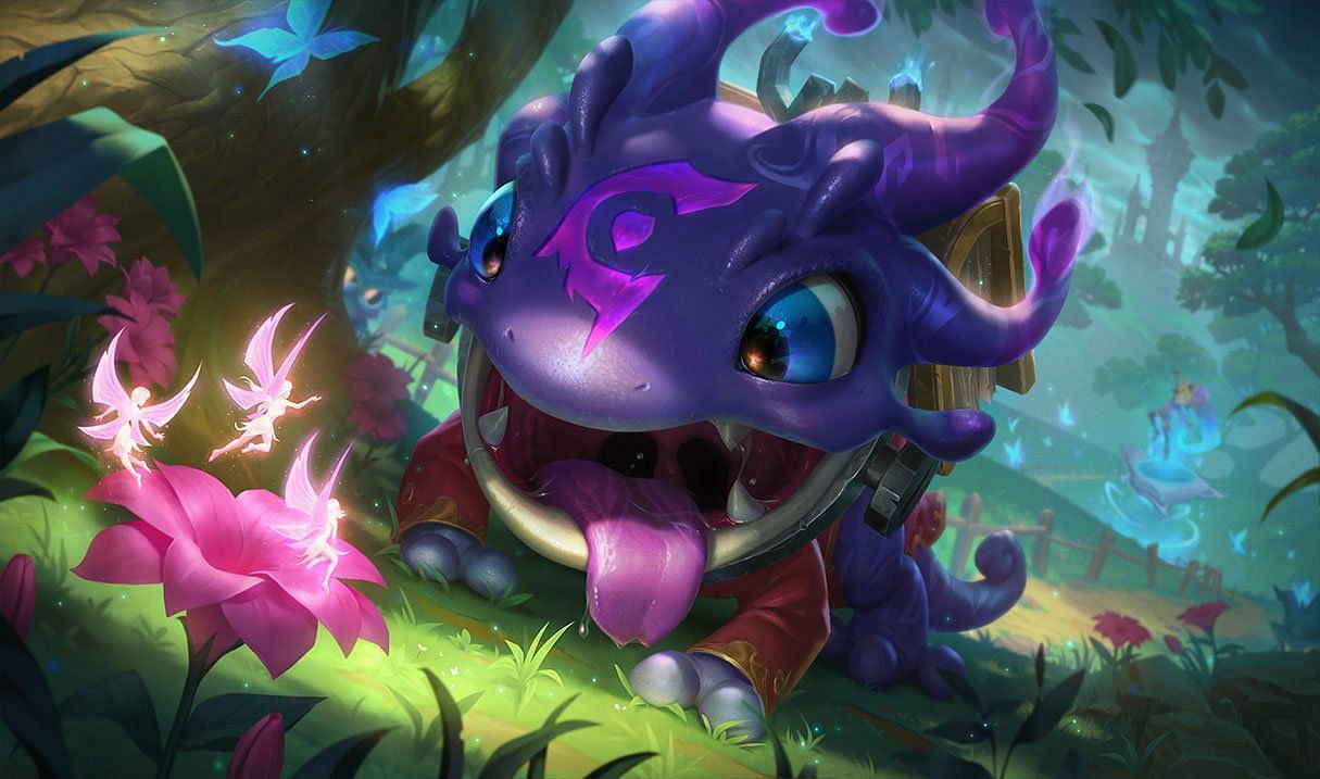 Kog&#039;Maw is the new king of botlane after 13.10 (Image via Riot Games)