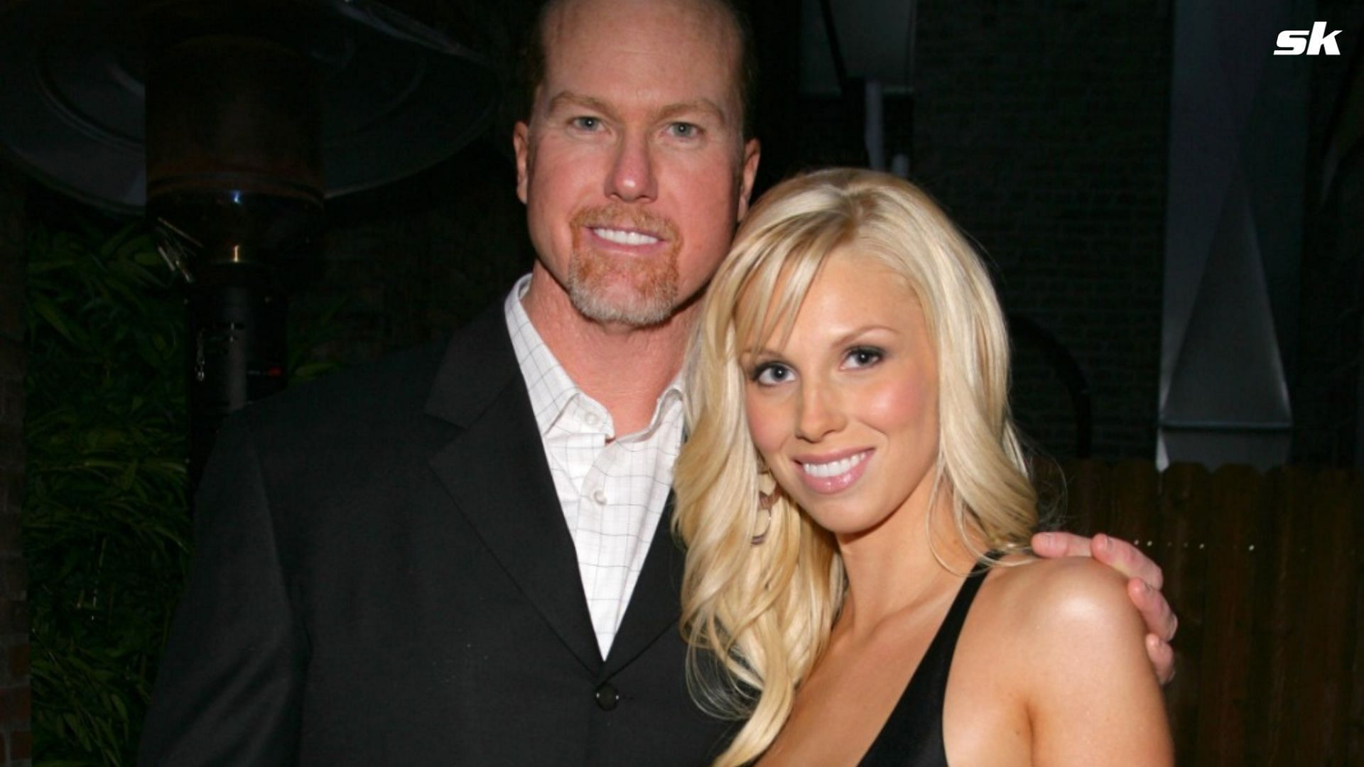 Mark McGwire and Stephanie Slemer married 2002