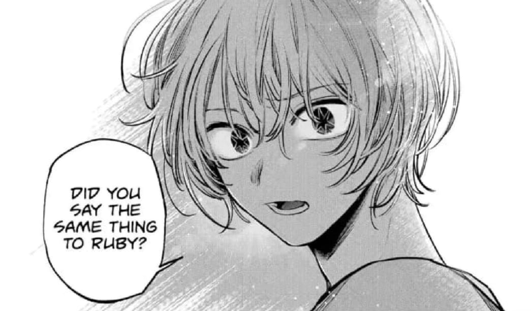 Oshi no Ko chapter 118: Crow Girl approaches Aqua, Ruby relentlessly
