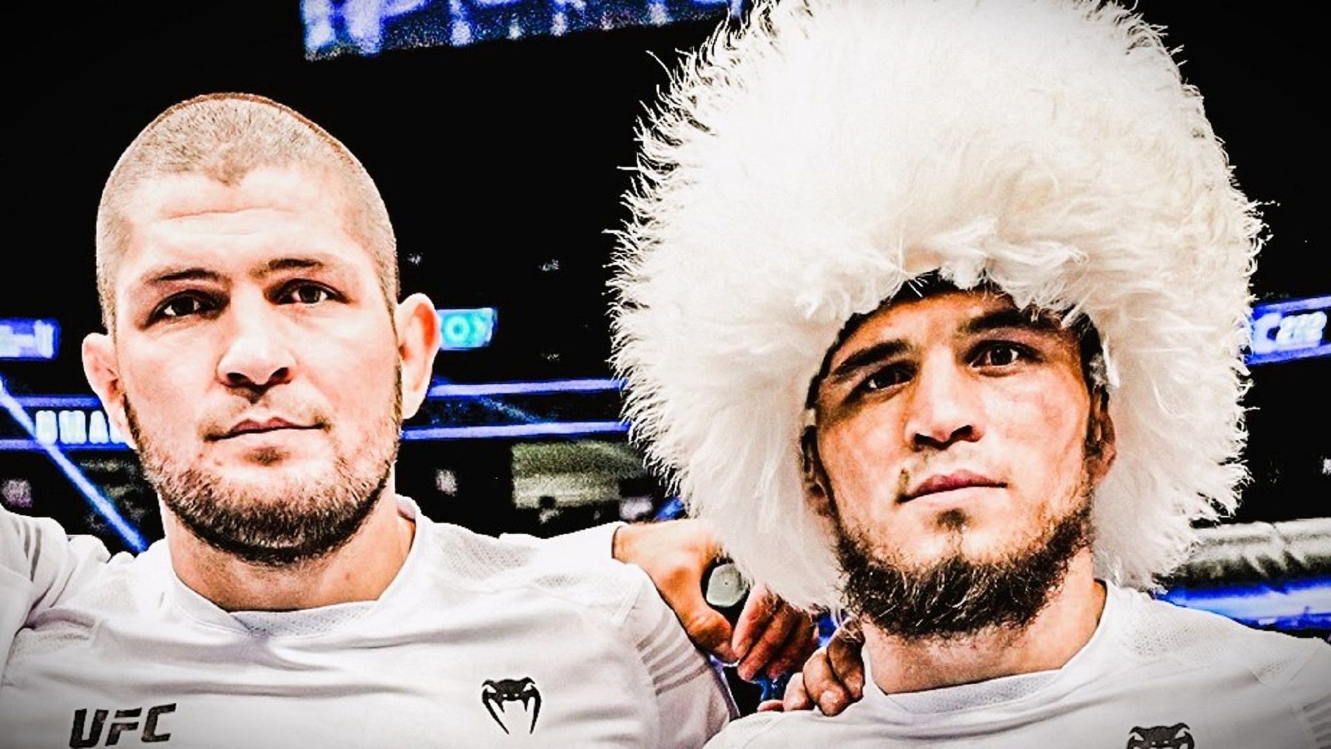 Khabib and Umar Nurmagomedov [Image via @umar_nurmagomedov on Instagram]