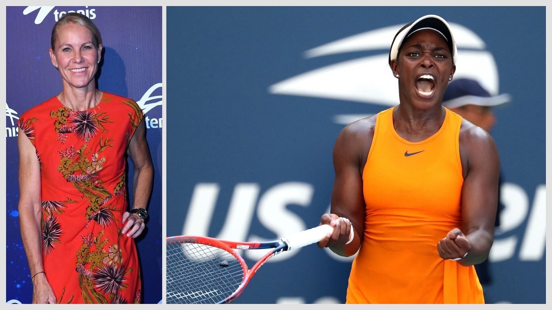 Reanne Stubbs and Sloane Stephens.