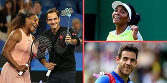 Roger Federer reunites with Williams sisters and Juan Martin del Potro at F1 Miami GP 2023