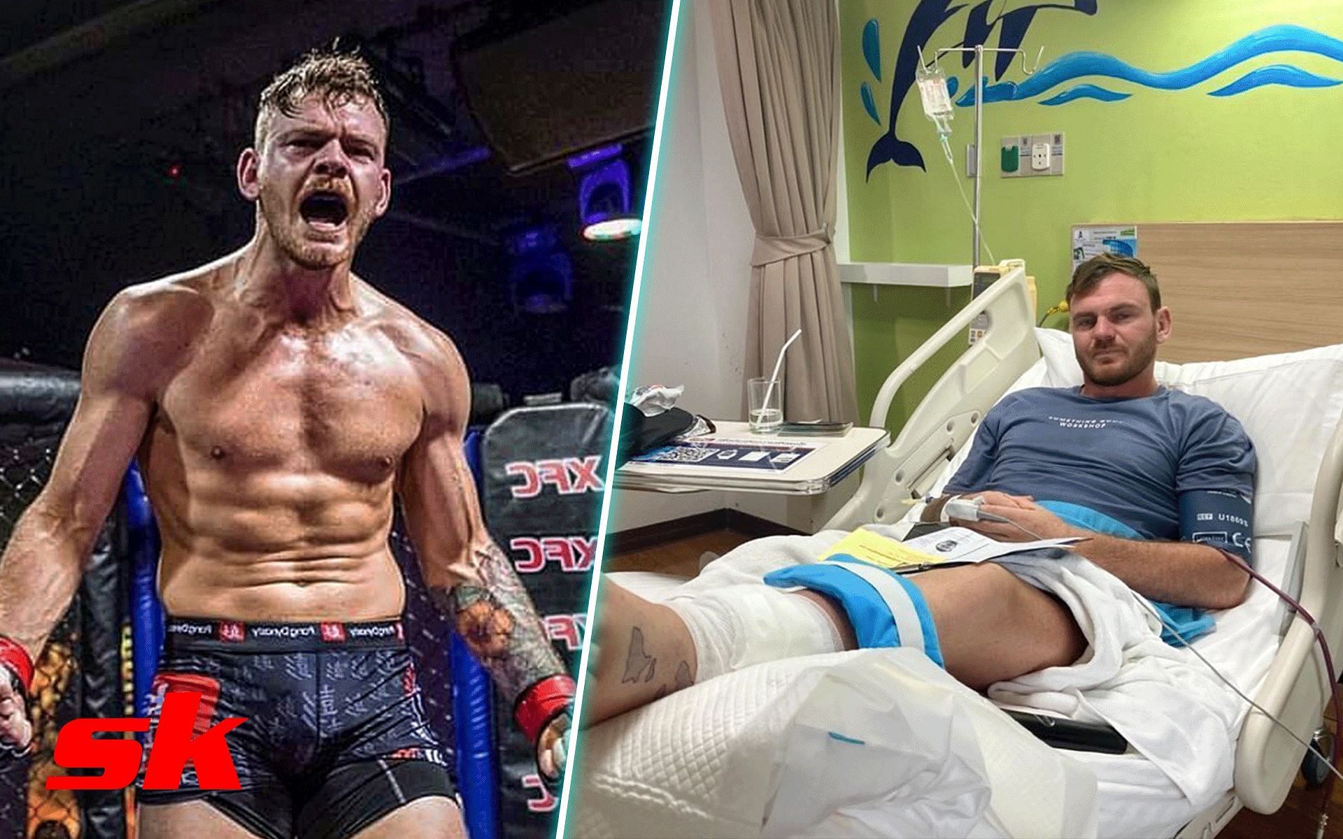 MMA fighter Tim Schultz could lose his leg [Image courtesy: @timbotmma on Instagram]