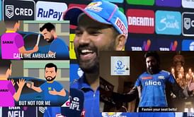 "Fasten your seat belts!"- Top 10 funny memes after MI's dominating victory against RR in IPL 2023