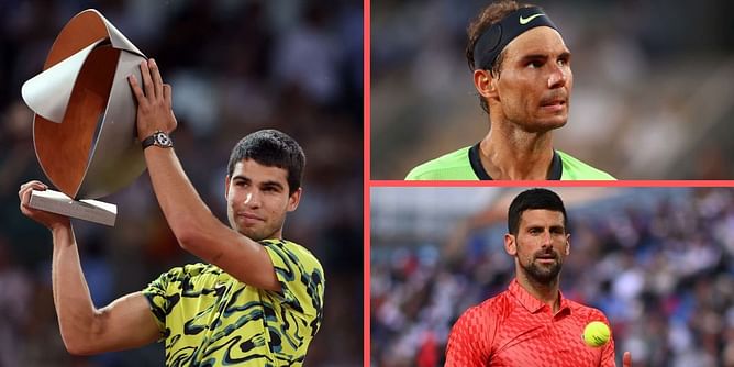 Carlos Alcaraz favorite to win French Open in light of Rafael Nadal and Novak Djokovic's fitness issues, says Greg Rusedski