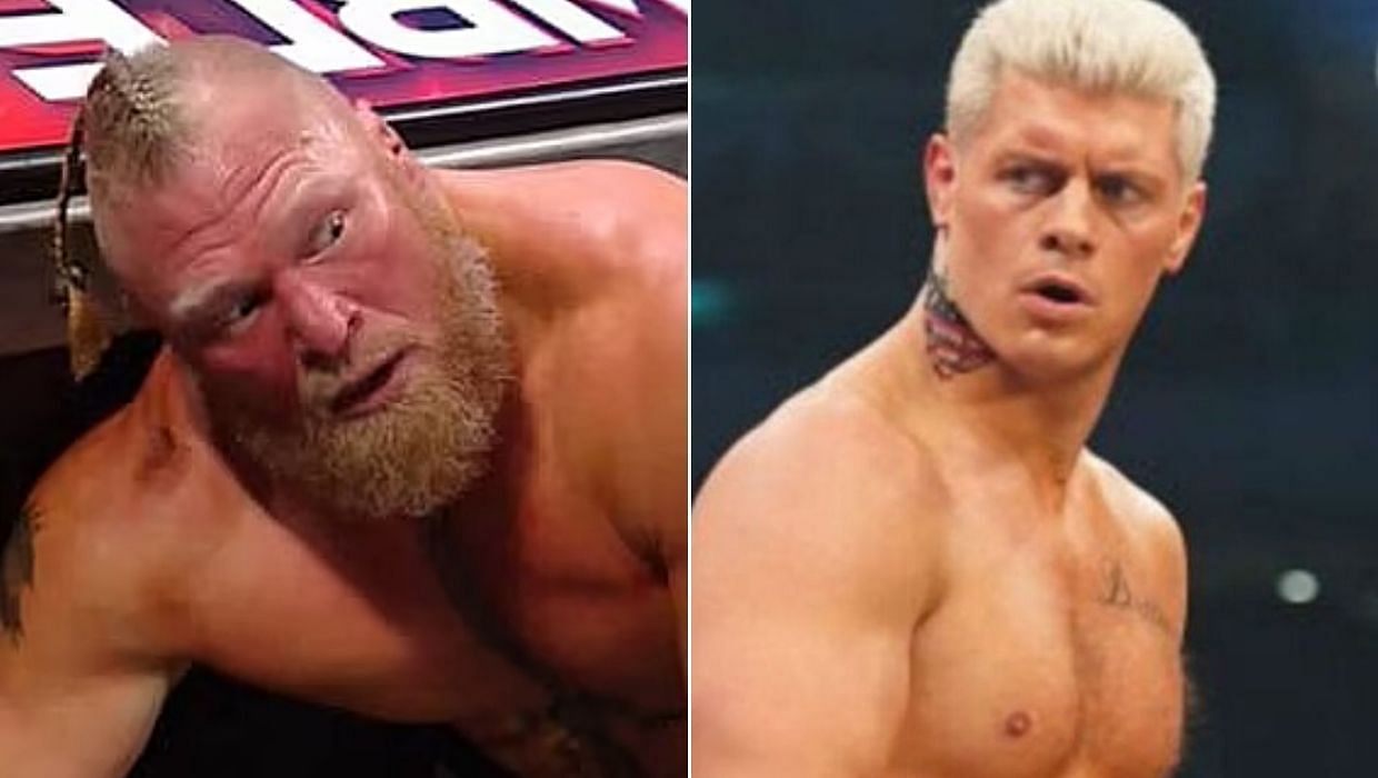 Brock Lesnar will face Cody Rhodes at NoC