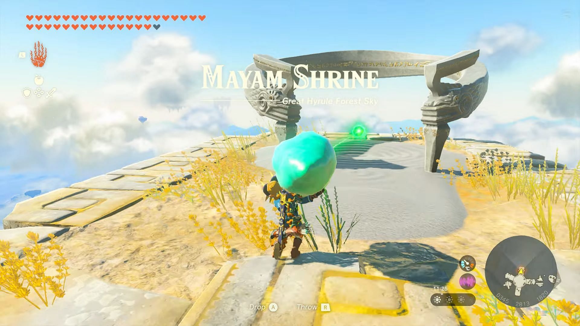 How to complete the Mayam Shrine in The Legend of Zelda Tears of The ...