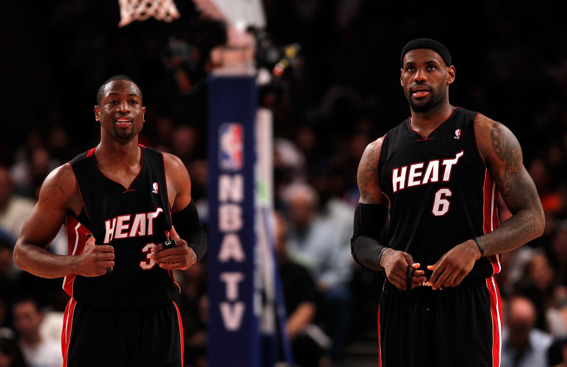 LeBron James and Dwyane Wade are the best players from the 2003 NBA draft (Image via Getty Images)