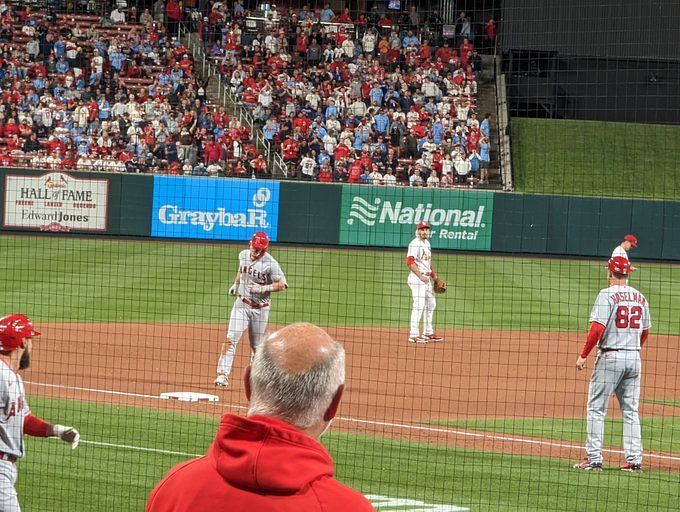 Trout, Lamb homer in 9th, Angels rally to beat Cardinals 6-4