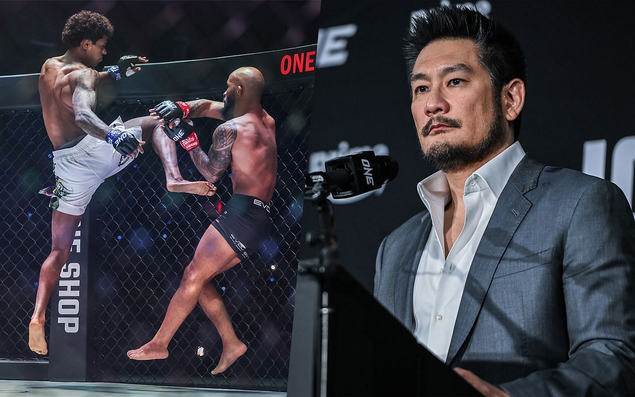 ONE Championship Chairman and CEO Chatri Sityodtong (right). [Image: ONE Championship]