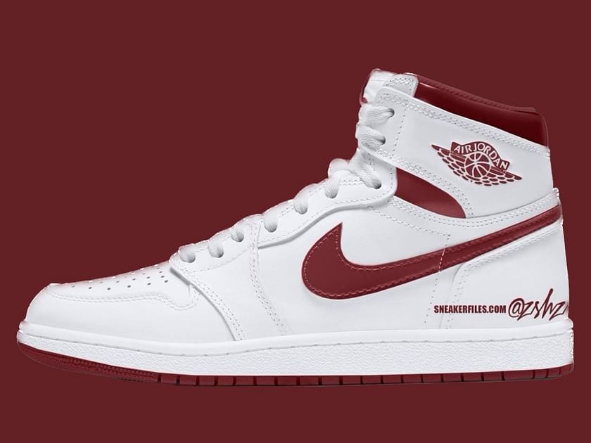 Metallic Burgundy: Air Jordan 1 High ‘85 “Metallic Burgundy” shoes ...