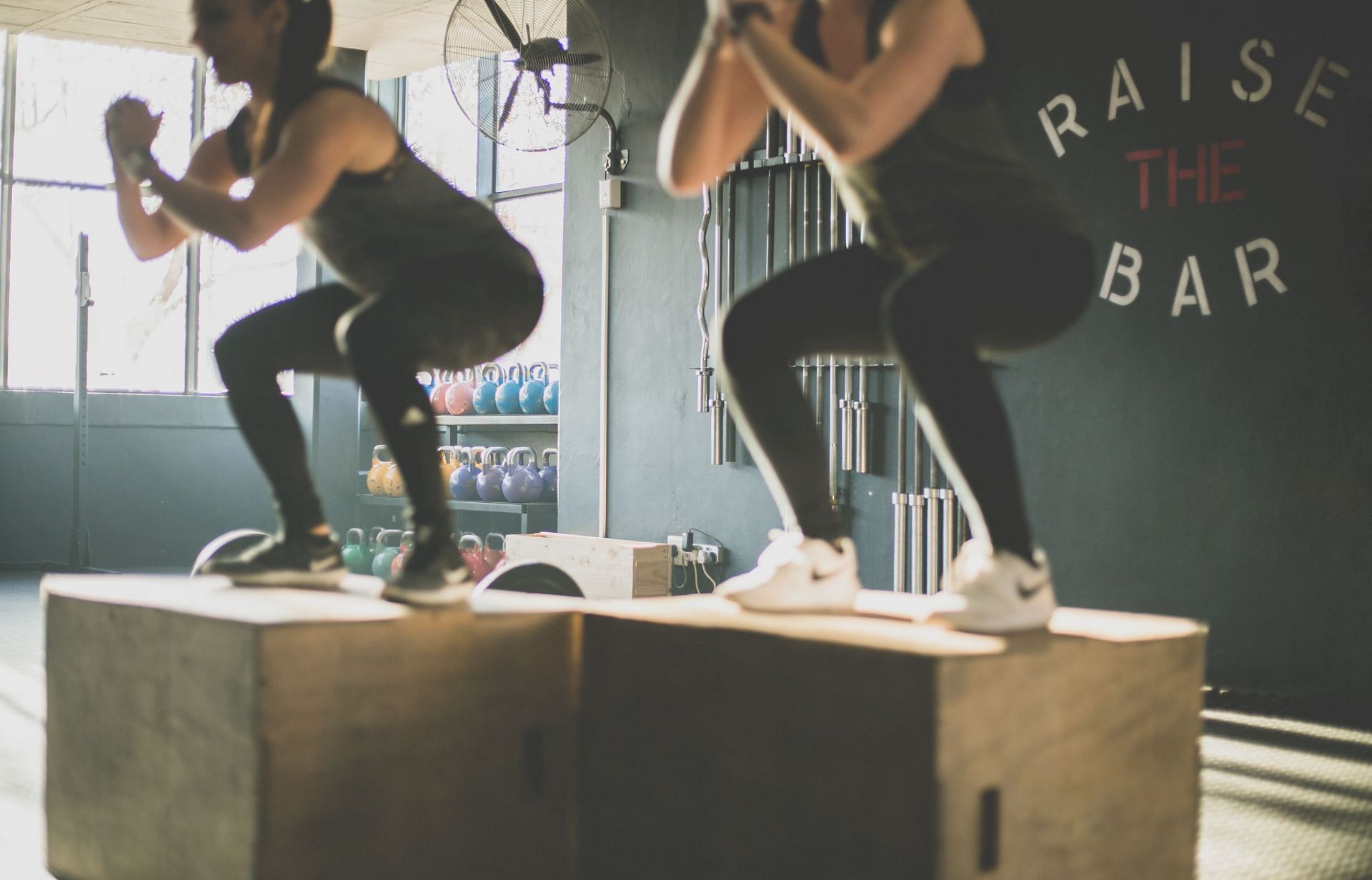 Sandbag squats help strengthen the lower body. (Image via Unsplash/ Meghan Holmes)