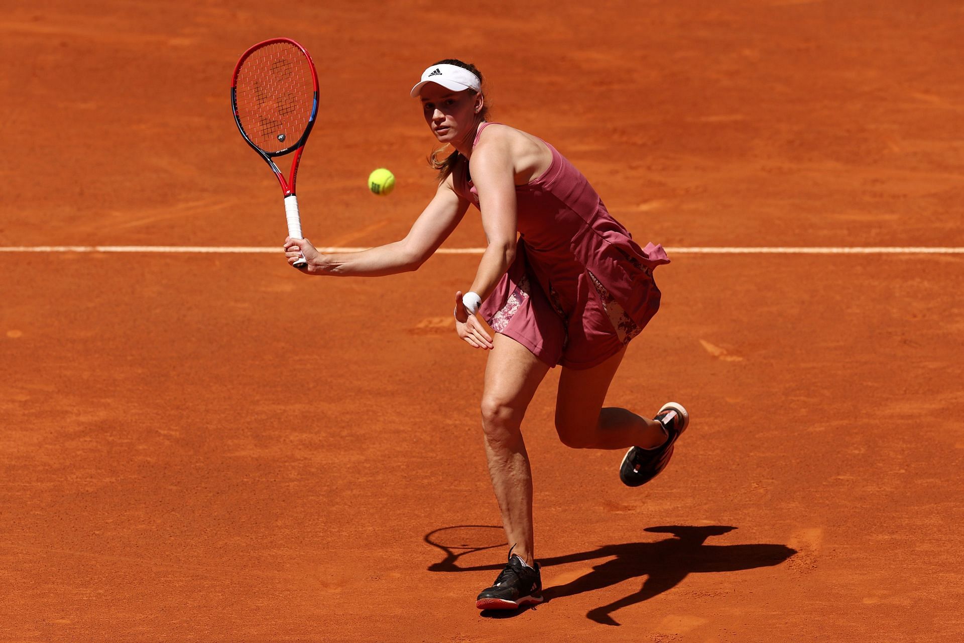 Elena Rybakina at the 2023 Madrid Open.