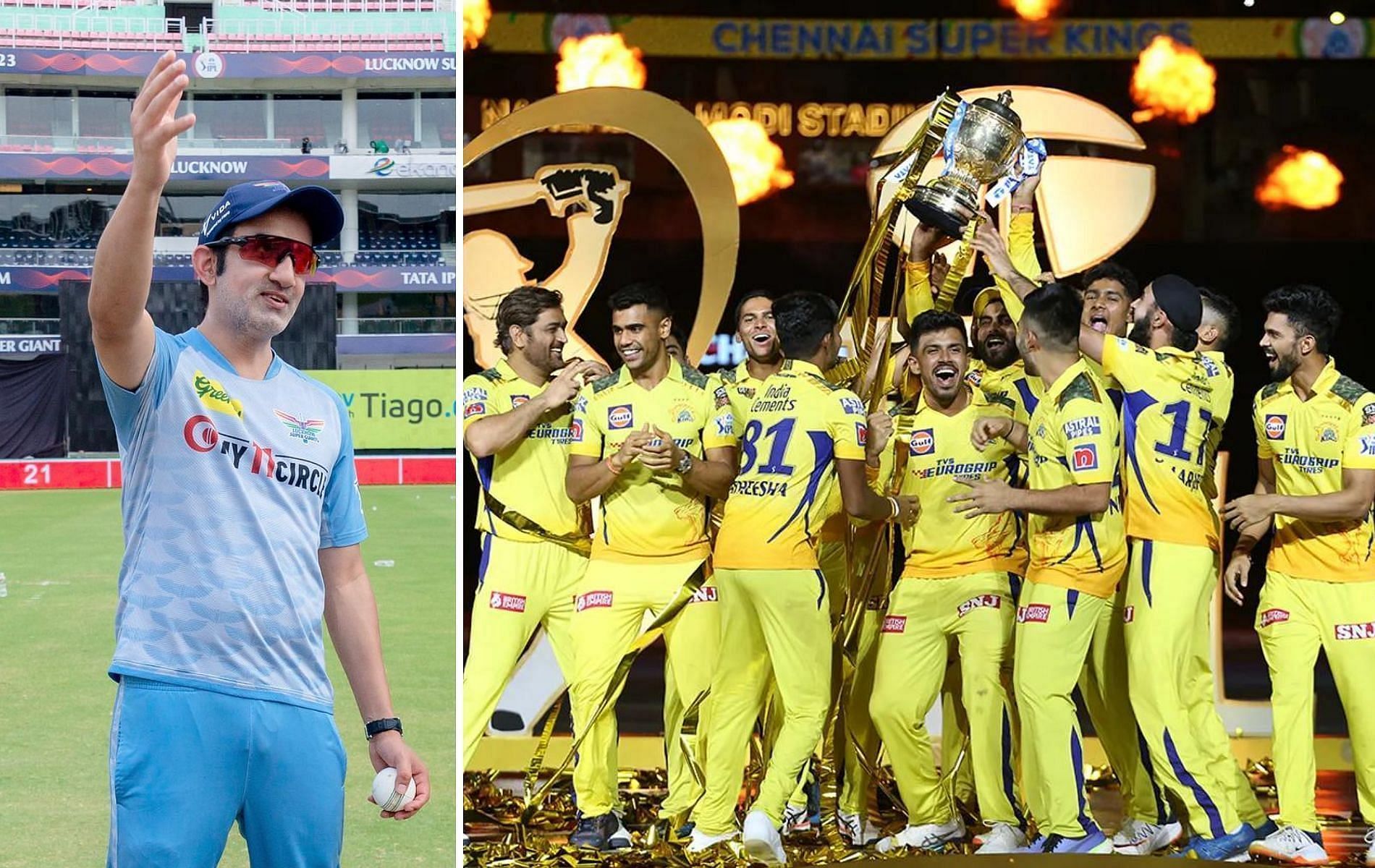 गौतम गंभीर ने सीएसके को दी जीत की बधाई (Photo - IPL)
