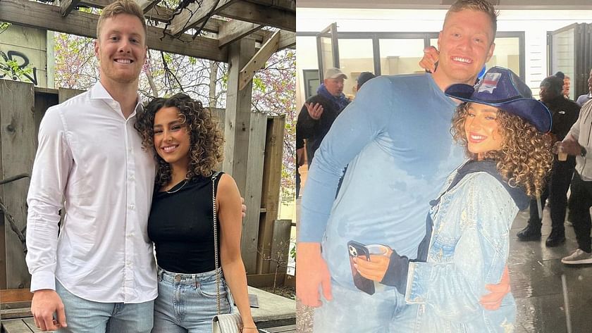 Will Levis' girlfriend celebrates after he's picked in 2023 NFL Draft