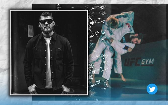 Michael Bisping reacts as deal is signed for first UFC Gym to open in London