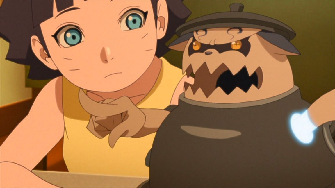 Himawari Uzumaki in Boruto.