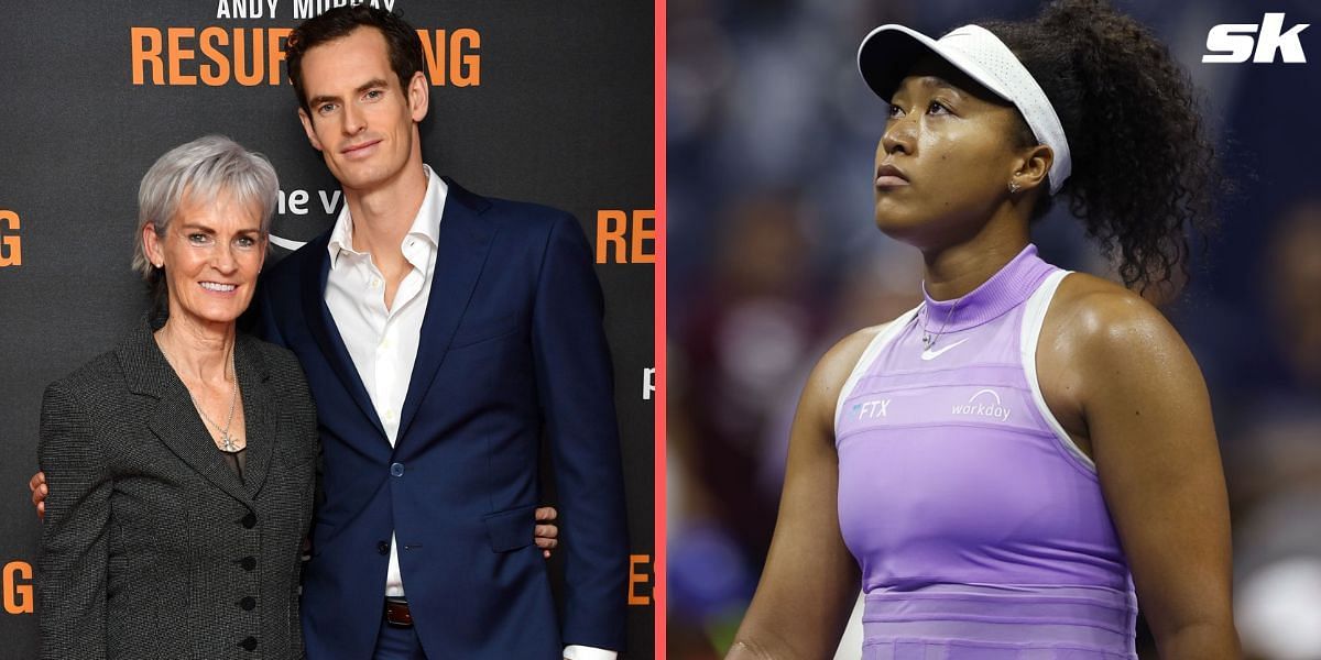 Andy Murray mother Judy Murray Naomi Osaka