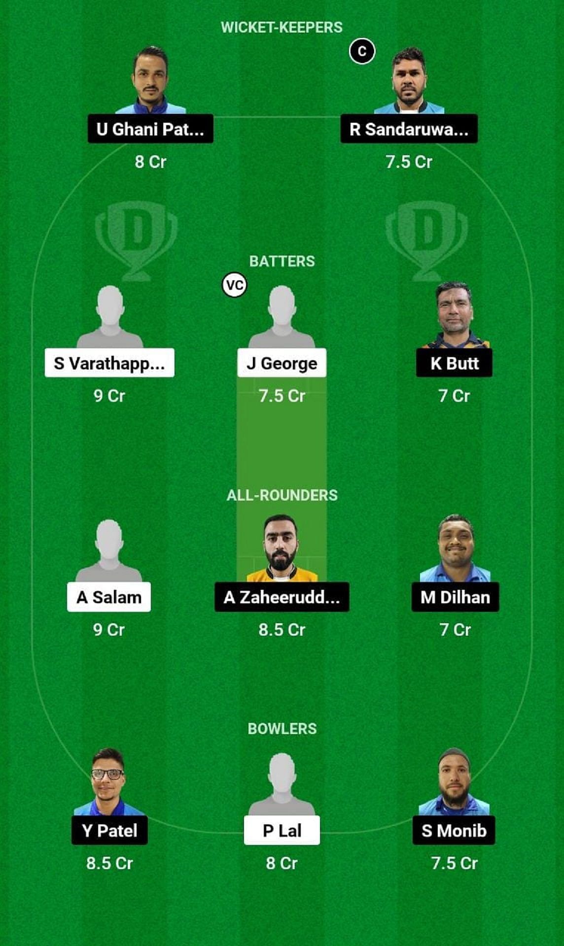 SAI vs KS Dream11 Prediction Team, Match 25, Grand League