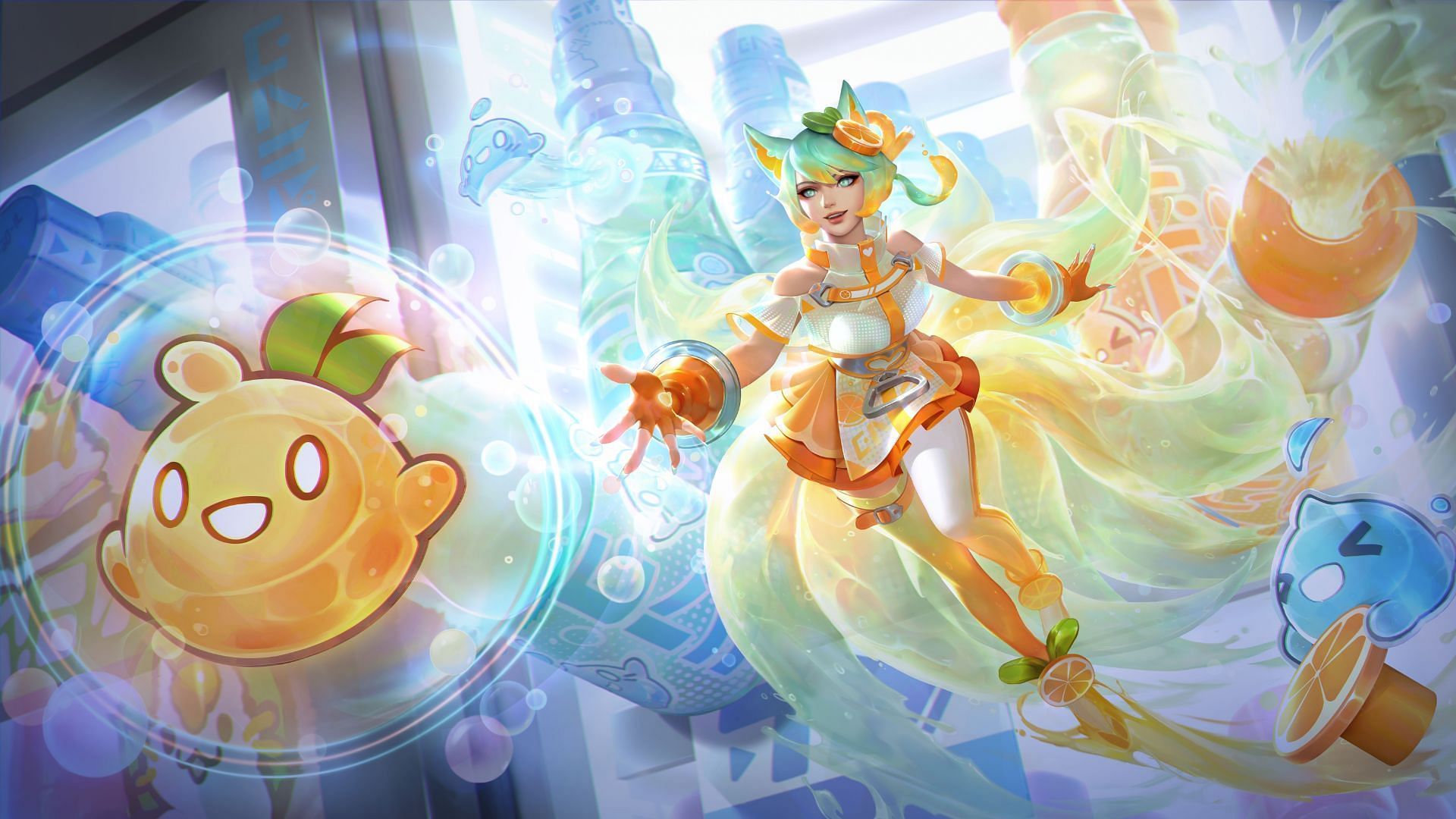 Food Spirits Ahri skin will be a reward for completing Wild Pass Season 13. (Image via Riot Games)
