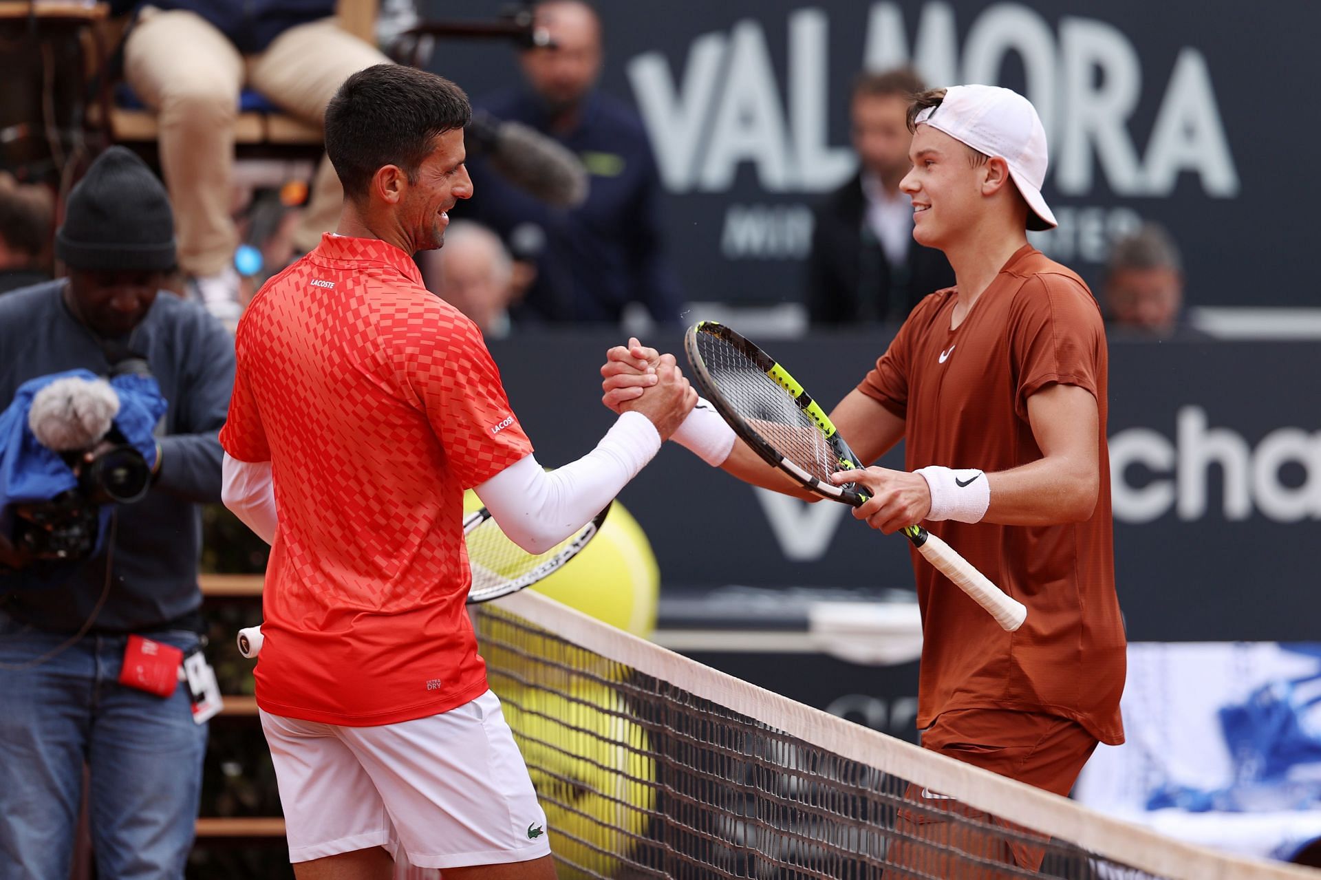 Holger Rune defeated the Serb in the Italian Open quarterfinal