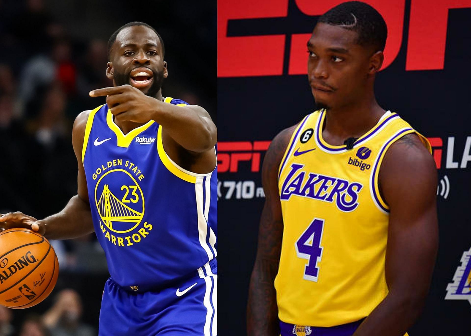 Draymond Green gives Lonnie Walker IV credit for helping the LA Lakers win