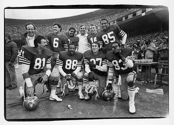 1984 NFC Championship: Chicago Bears v San Francisco 49ers (Photo by Michael Zagaris/Getty Images)